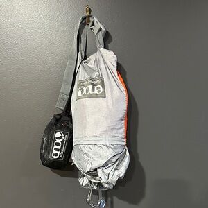 Emo Hammock with Suspension System Gray and Orange Men Bag